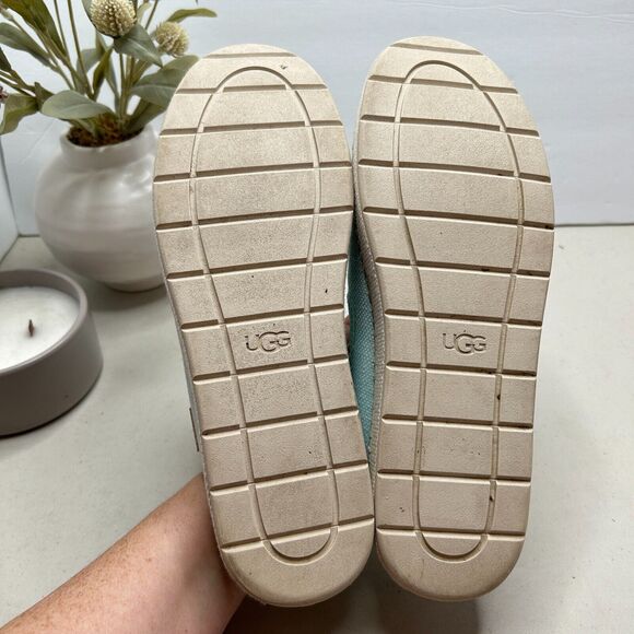 Ugg Delu Espadrille-Inspired Slip On Sneakers Shade Sky 1125093 Women’s 10 - Picture 8 of 9